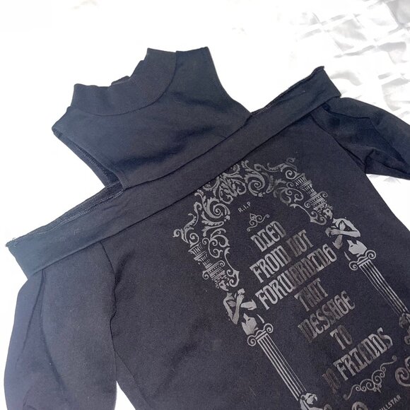 Killstar cold shoulder tunic - Picture 6 of 13